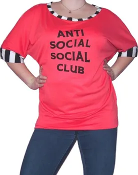 Dámská tunika Dámská tunika Antisocial Club Barva: Oranžovorůžová, Velikost: Univerzální