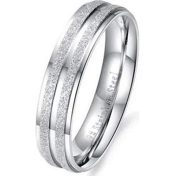 Prsten OPR0050 Pánský ocelový prsten, šíře 5 mm (62)