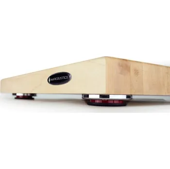 Gramofon IsoAcoustics DELOS 2216M2 javor (Isolační dřevěný blok pod gramofony snižující vibrace a rezonance)