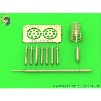 Plastikový model Master 1/48 A-10 Thunderbolt II GAU-8 Aveng.gun tip&Pitot