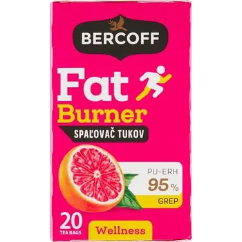 Čaj Bercoff Klember Spalovač tuků Grep 20 x 1,5 g
