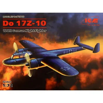 Plastikový model 1:72 Dornier Do 17Z-10