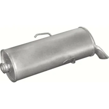 Zadní díl výfuku Výfuk POLMO - zadní tlumič - díl výfuku PEUGEOT 106 1.0, PEUGEOT 106 1.1 (PR 19.21 [190-005])