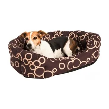 Pelíšek pro psa Pelech 8 hran bavl. Bednář hnědo/béžový 45cm