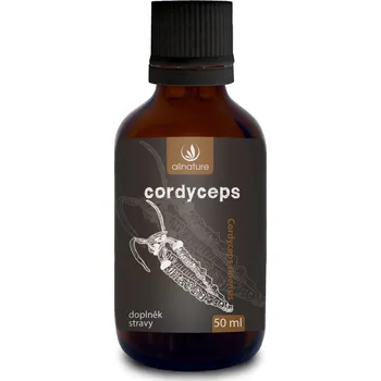Přírodní produkt Allnature Cordyceps bylinné kapky 50 ml