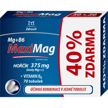 NP Pharma Zdrovit Maximag Hořčík 375 mg + B6