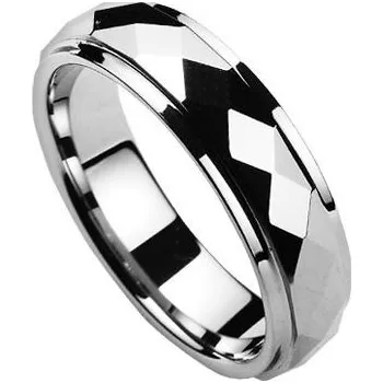 Módní doplněk NWF1036 Pánský snubní prsten wolfram (60)
