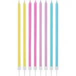 Godan Dortové svíčky dlouhé pastelové s…