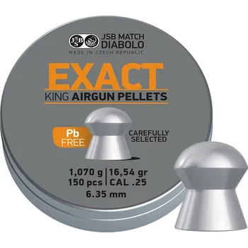 JSB Exact King Lead Free 6,35 mm 150 ks