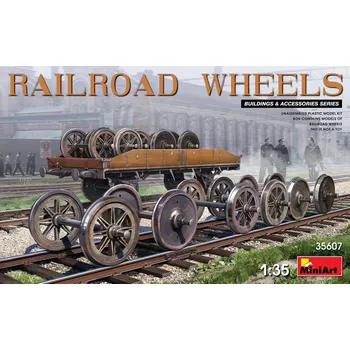 Plastikový model 1:35 Railroad Wheels