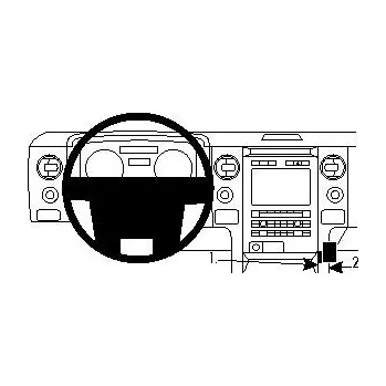 Brodit ProClip montážní konzole na palubní desku pro Ford F-Series 150 09-14, 854308