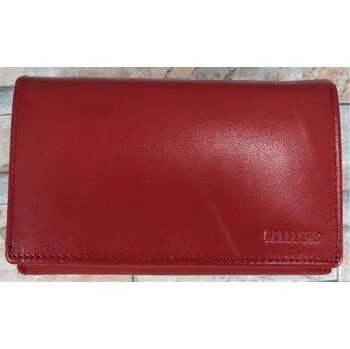 Peněženka Dámská kožená peněženka BELLUGIO 250 červená Barva: Červená
