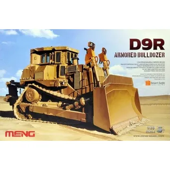 Plastikový model Meng 1/35 D9R Armored Bulldozer