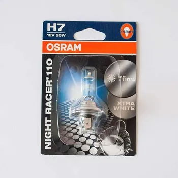 Autožárovka OSRAM žárovka H7 55W 12V PX26D NIGHT RACER (+110% BLISTER 1 ks)