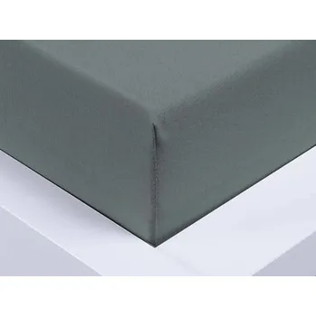 Prostěradlo Jersey prostěradlo šedé 160x200x15