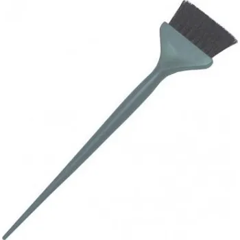 Salon Komplet Štětec na barvu kulatý stříbrný