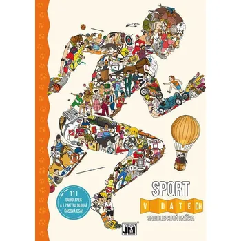 Pexeso Jiri Models Knížka samolepková Sport v datech