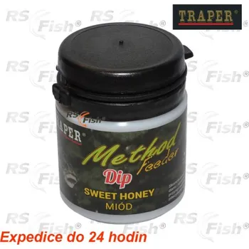 Návnadové aroma Traper Method Feeder - Med - 60 g