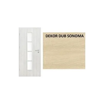 Interiérové dveře Dveře LAGO Pokoj 80 Levé Sonoma