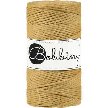 Bobbiny Macramé Cord 3 mm, hořčicová