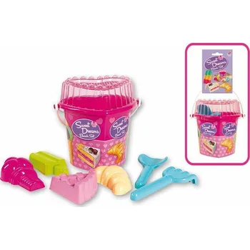 Hra na zahradu Androni Sada na písek Idena výška kyblíku 15 cm, 8-dílná