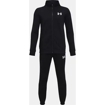 Chlapecká souprava Under Armour Knit Track Suit 1363290-001 Černá YSM
