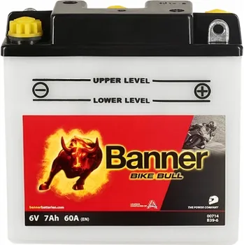 Motobaterie BIKE BULL 007 14 / B39-6 (Moto baterie Banner)