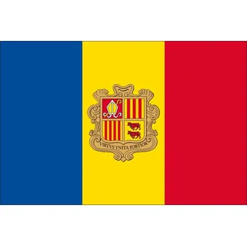 Vlajka Andorra státní vlajka 35425