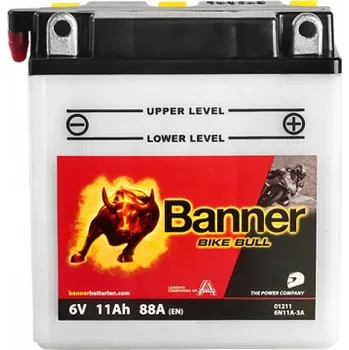 Motobaterie BIKE BULL 012 11/ 6N11A-3A (Moto baterie Banner)