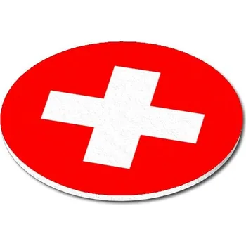 Podtácek Pelisport Filcový podtácek Švýcarsko sada 4 ks