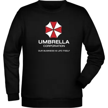 Pánská mikina Mikina Umbrella Corporation - černá