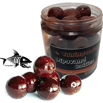 Boilies TUNING-BAITS Tuning Baits boilies v dipu Jahoda 250ml průměr: 16 mm
