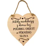 Amadea 35460-00 dřevěné srdce 