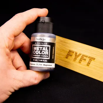 Modelářská barva Airbrush barva Vallejo Metal Color Airbrush: Magnesium 32ml