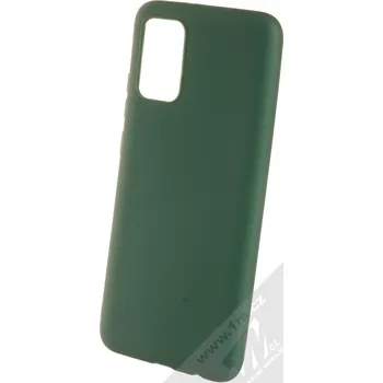 Pouzdro na mobilní telefon 1Mcz Matt TPU ochranný kryt pro Samsung Galaxy A02s tmavě zelená (forest green)