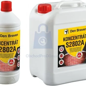 Penetrace Koncentrát S2802A, Den Braven 1 kg (láhev) mléčně bílá, balení 1 ks