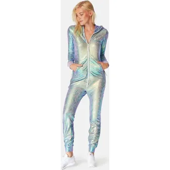 Dámský overall Dámský overal Cosmic Slim Purple - OnePiece metalická S