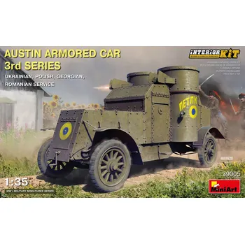 Plastikový model 1:35 Austin Armoured Car 3rd series (5x Camo)