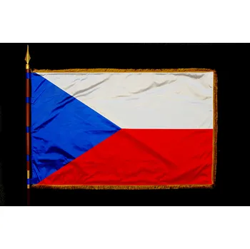 Vlajka Saténová vlajka České republiky