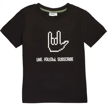 Chlapecké tričko Chlapecké triko - WINKIKI WTB 01772, černá Barva: Černá, Velikost: 158