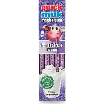 Bonbon Quick Milk Magická brčka do mléka příchuť lesní plody 30 g