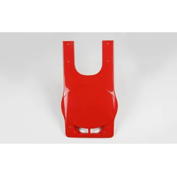 UFO tabulka pod startovní číslo VINTAGE BETA 250-500 79-82, BETA 125 79-80, TGM, ACCOSSATO, barva červená