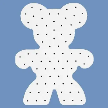 Dětské navlékací korálky Hama MAXI STICK - Destička medvídek k Maxi kloboučkům