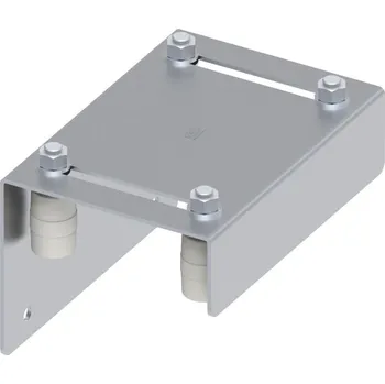 Příslušenství pro plot FAC Hor. vedení brány reg. se 4 vodicími kladkami a fixací na zeď VA3206.A30