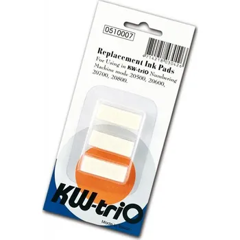 Razítková poduška Náhradní filcový polštářek KW pro 20500-20800, 3ks