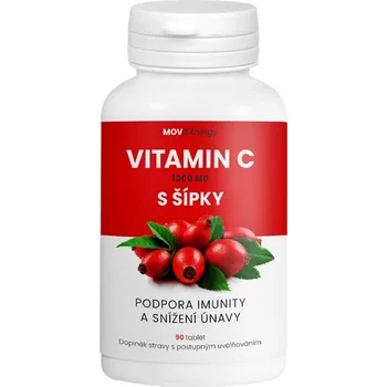 MOVit Energy Vitamin C se šípky 1000 mg 90 tbl.