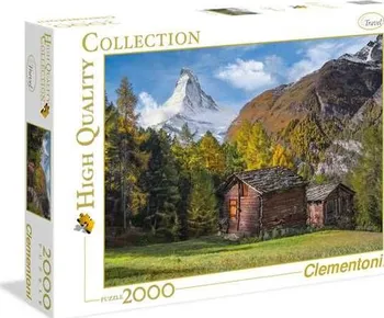 Puzzle Clementoni Fascinace Matterhornem 2000 dílků