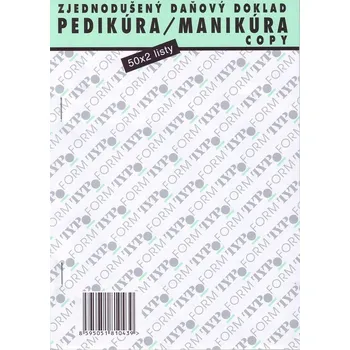 mSk Pedikúra manikúra blok A5 50 x 2…