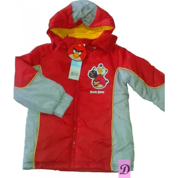 Chlapecká bunda SUN CITY Zimní bunda ANGRY BIRDS červená, vel. 116