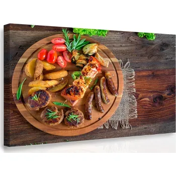 Obraz Malvis ® Obraz Barbecue Velikost: 60x40 cm